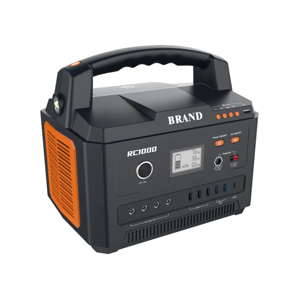 バックアップ電源付きポータブル 500W エネルギー貯蔵発電所