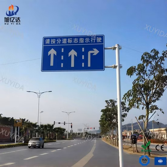 10m 12m アルミニウム/ステンレス鋼/亜鉛メッキソーラー街路灯ポール