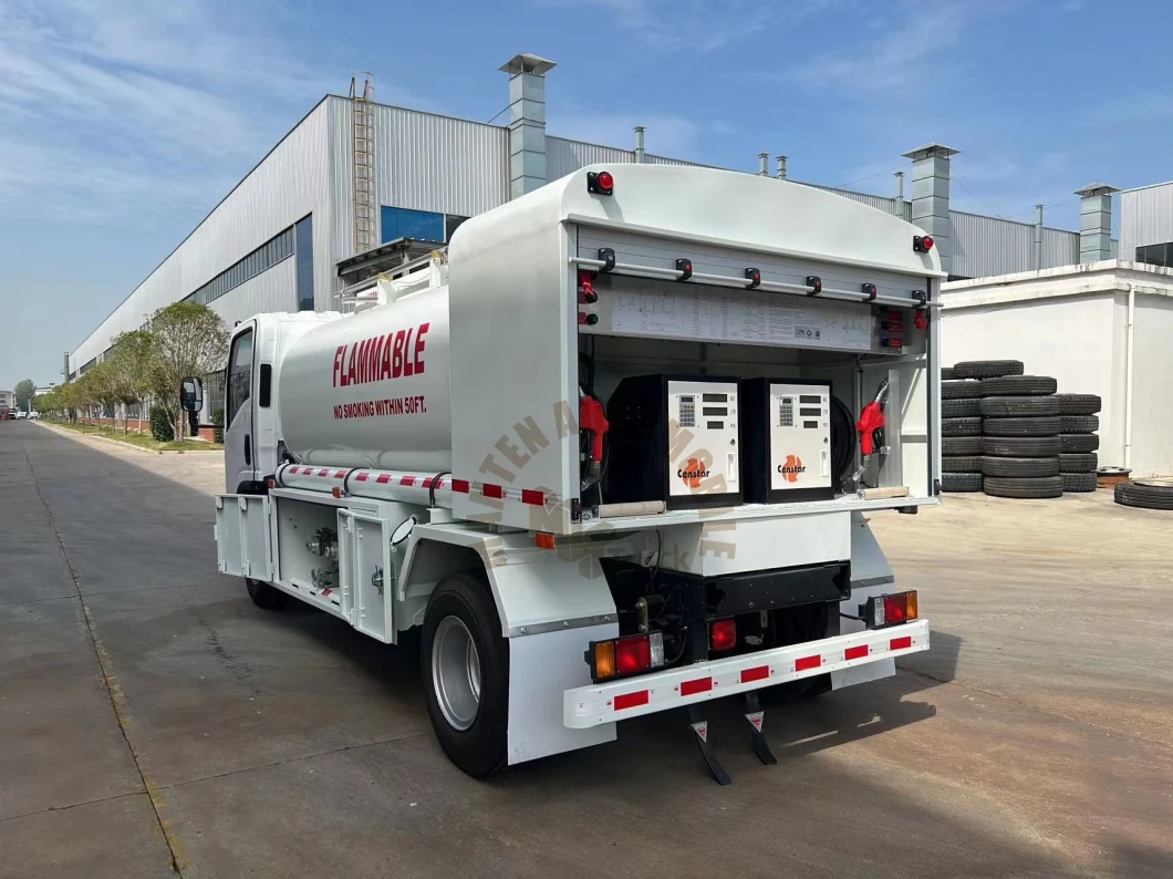 Diesel Oil, Gasoline or Others 4× 2 Fuel Dispenser Truck Mt5101t