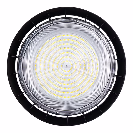 LED UFO High Bay Light in Warehouse Factory Tunnel Hall