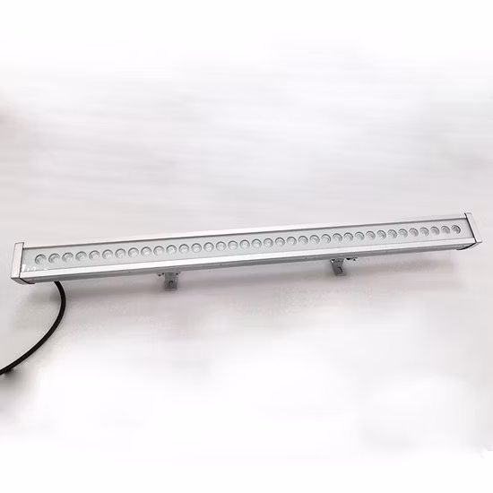 DMX 512 IP65 防水屋外凹型建築建物ホームホテルファサード RGB RGBW リニアウォールワッシャー