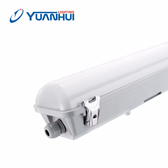 LED トンネル証拠照明 LED IP66 Ik08 高ルーメン屋外リニア LED 防水防湿チューブ ライト DLC UL 認証